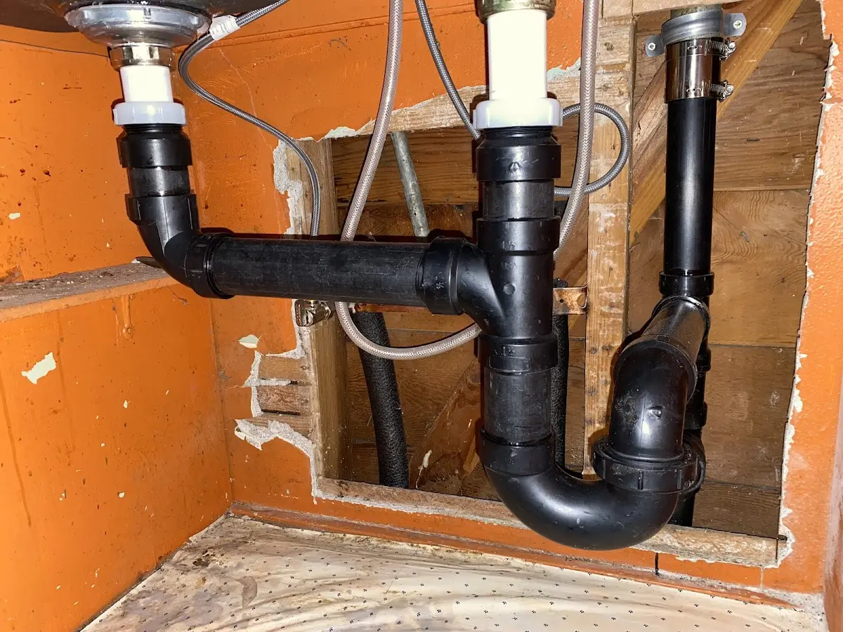Professional Garbage Disposal Repair equipment and tools on the job in Chippewa