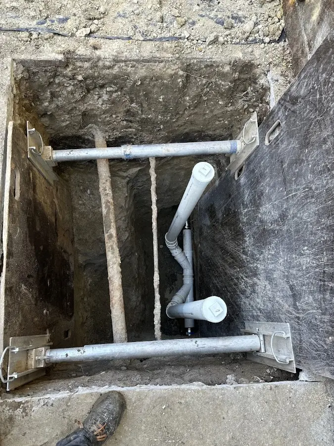 Experienced plumber completing Gas Line Repair work in Chippewa